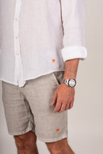 Carregar imagem no visualizador da galeria, Camisa Linho Branca Mosquito