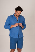 Carregar imagem no visualizador da galeria, Camisa Linho Azul Royal