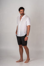 Carregar imagem no visualizador da galeria, Camisa Linho manga curta White