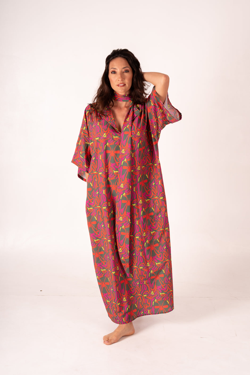Kaftan Mosquito Safari Laranja