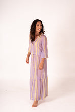 Carregar imagem no visualizador da galeria, Vestido Copacabana Stripe Lilás
