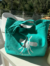 Carregar imagem no visualizador da galeria, Beach Bag Medio Mosquito Seafoam

