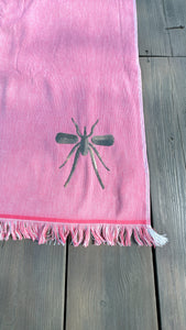 Toalha Praia Rosa/Gold Mosquito