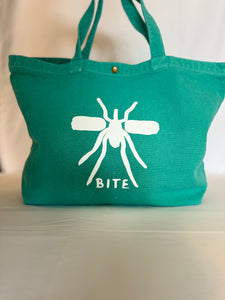 Beach Bag Medio Mosquito Seafoam