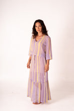 Carregar imagem no visualizador da galeria, Vestido Copacabana Stripe Lilás
