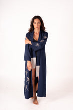Carregar imagem no visualizador da galeria, Kimono Navy Excl Mini Mosquito Prata
