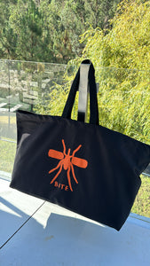 Beach Bag XL Black/Orange Mosquito