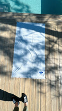 Carregar imagem no visualizador da galeria, Toalha Praia Cinza/Azulão Mosquito
