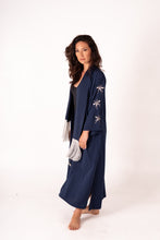 Carregar imagem no visualizador da galeria, Kimono Navy Excl Mini Mosquito Prata
