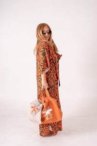 Beach Bag Medio Mosquito Orange