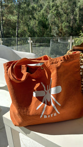 Beach Bag Medio Mosquito Orange
