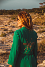 Carregar imagem no visualizador da galeria, Kimono Esmeralda Exclusivo Mosquito Gold
