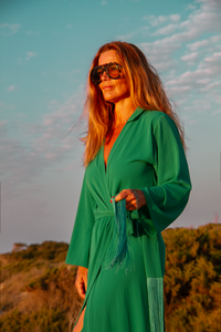 Kimono Esmeralda Exclusivo Mosquito Gold