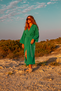 Kimono Esmeralda Exclusivo Mosquito Gold