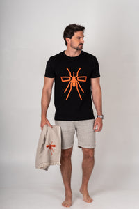 T Shirt Mosquito Black/Orange