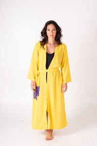 Kimono Amarelo Excl Mosquito Amarelo/Roxo