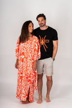 Carregar imagem no visualizador da galeria, Kaftan Mosquito Safari Laranja
