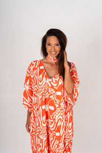 Kaftan Mosquito Safari Laranja