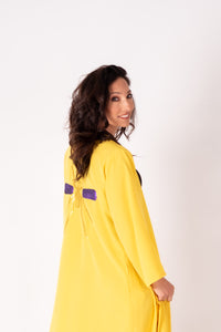 Kimono Amarelo Excl Mosquito Amarelo/Roxo