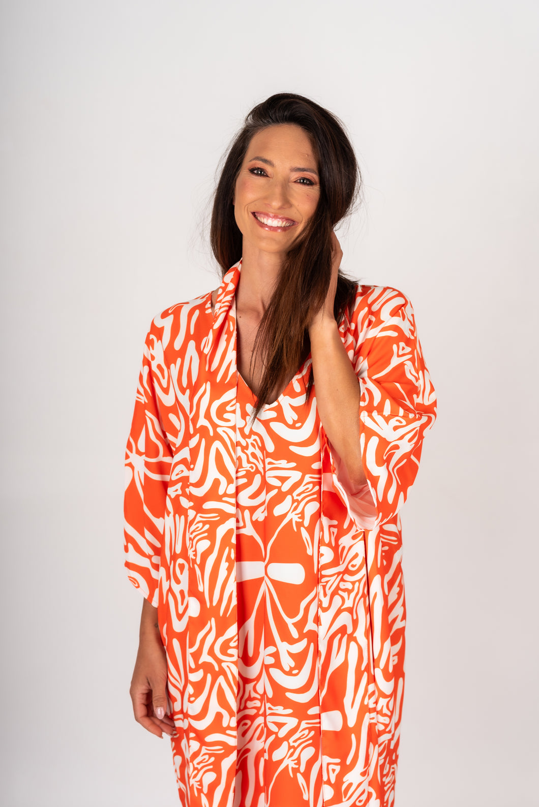 Kaftan Mosquito Safari Laranja