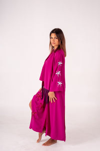 Kimono Rosa Excl Mini Mosquito Rosa/Turquesa