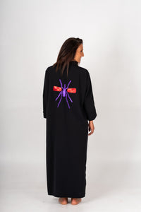 Camiseiro Preto Exclusivo Mosquito Roxo/Vermelho