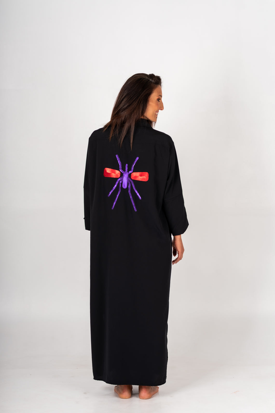 Camiseiro Preto Exclusivo Mosquito Roxo/Vermelho