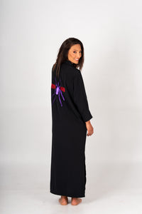 Camiseiro Preto Exclusivo Mosquito Roxo/Vermelho