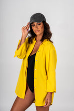 Carregar imagem no visualizador da galeria, Camisa Amarela Exclusiva Mosquito Amarelo/Roxo
