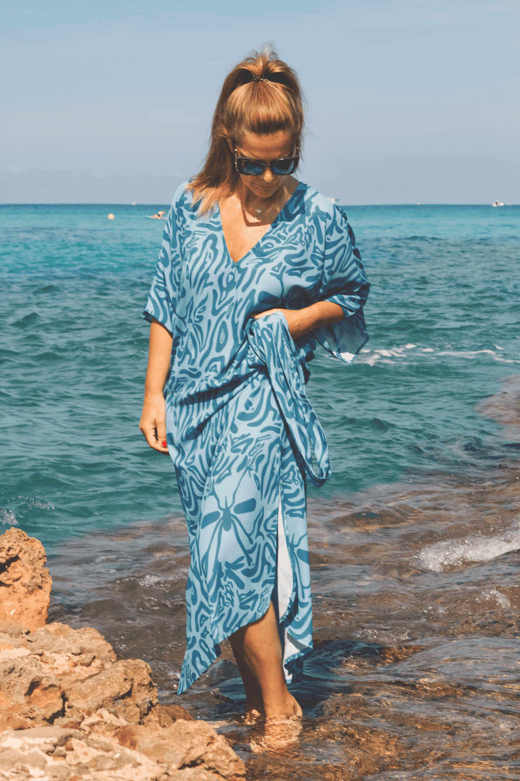 Kaftan Mosquito Safari Blue