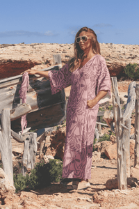 Kaftan Mosquito Safari Pink