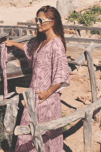 Kaftan Mosquito Safari Pink