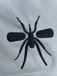 Toalha Praia Beige/Preto Mosquito
