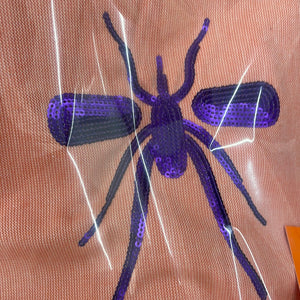 Toalha Praia Laranja/Roxo Mosquito