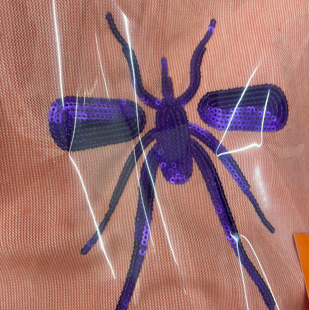 Toalha Praia Laranja/Roxo Mosquito