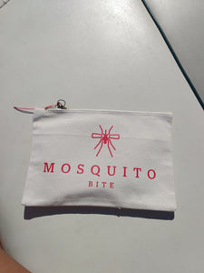 Bolsa Lona Mosquito Off White/Red