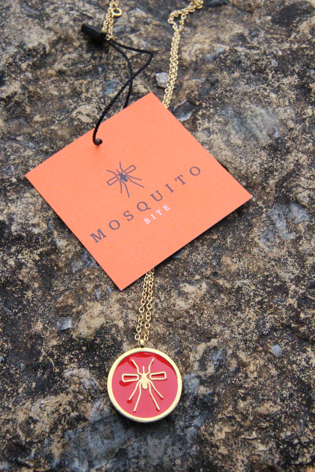 Necklace Mosquito red