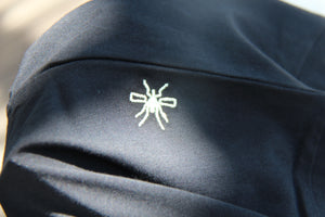 T Shirt Navy pocket Mini Mosquito Navy/White