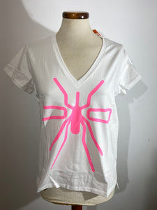 T-Shirt White & Pink