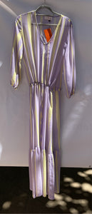 Vestido Copacabana Stripe Lilás