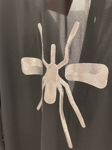 Camiseiro Preto Exclusivo Mosquito Prata