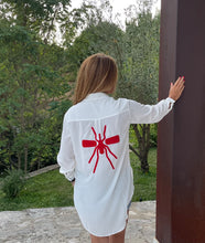Carregar imagem no visualizador da galeria, Camisa Branca Mosquito Red
