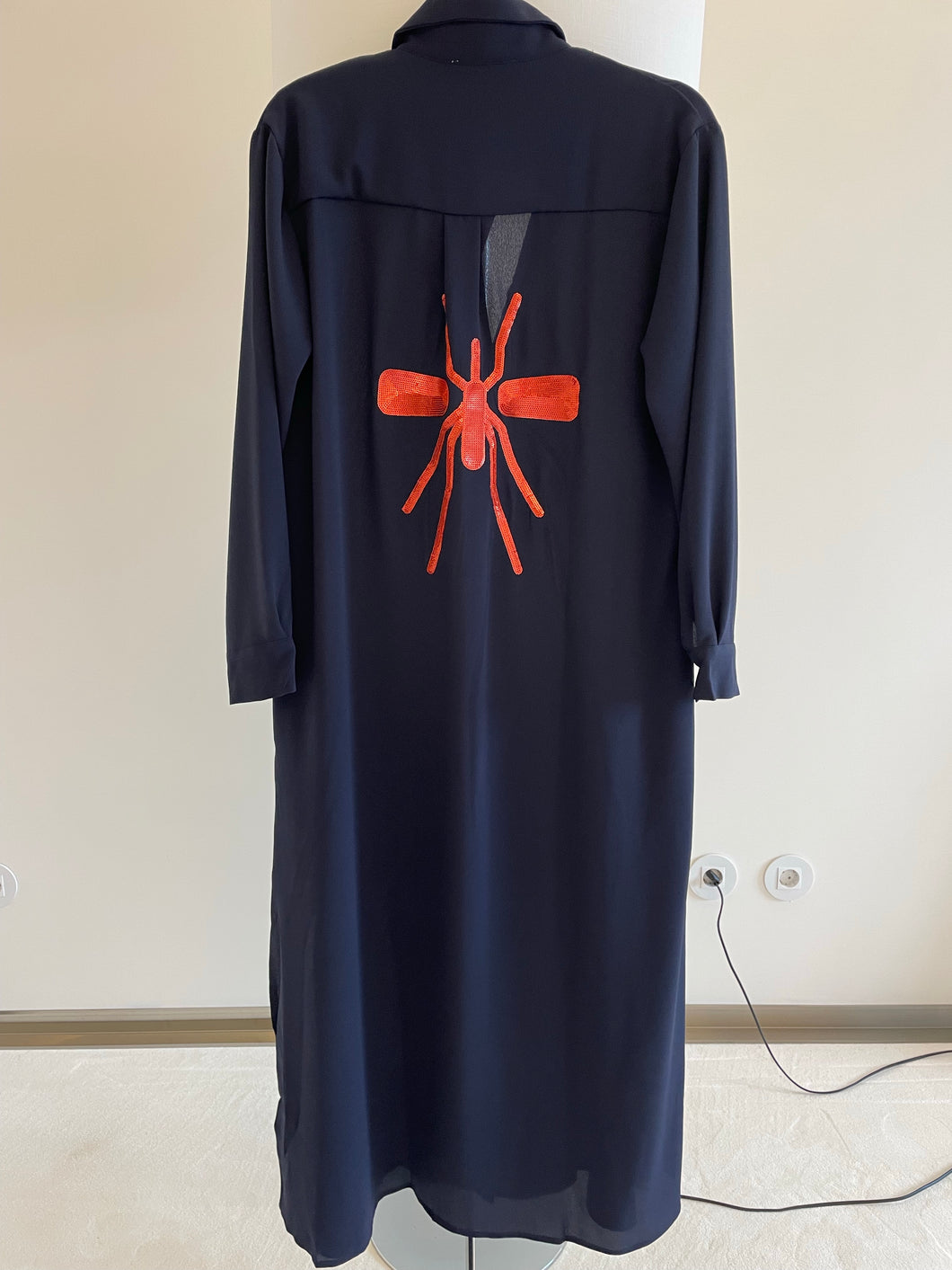 Camiseiro Navy Exclusivo Mosquito Laranja